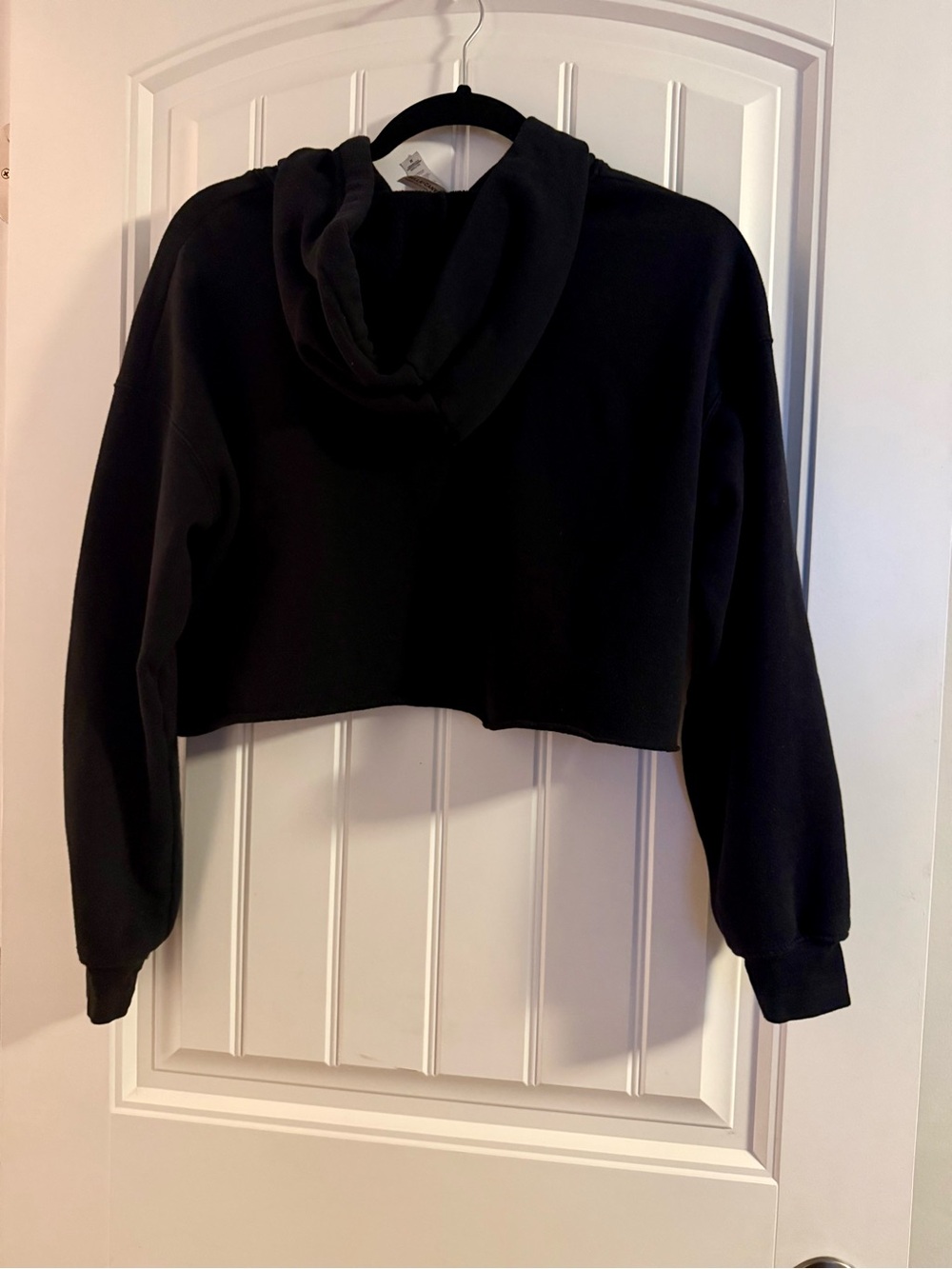 Bella Canvas Black Fleece California Graphic Hoodie - Cropped - Picture 3 of 6